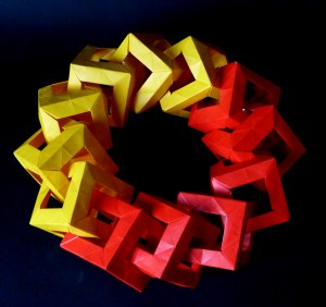 red & yellow wreath